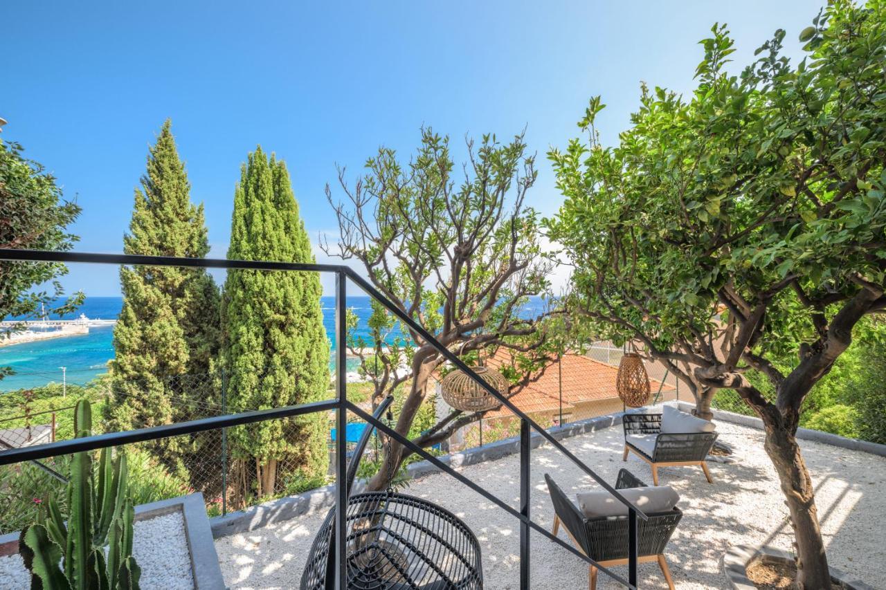 Proche Monaco, Vue Mer, Acces Plage Et Jardin Privatif Saint-Antoine  Exterior foto
